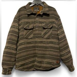 Cottagecore men’s XL wool blend Sherpa jacket